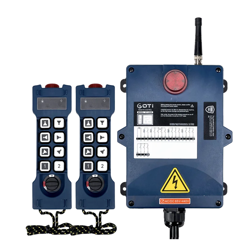 Imagem -06 - Alternativa Dupla da Velocidade Gt-ld08 dos Botões do Elevador do Guindaste da Grua do Controle Remoto Industrial F248d para o Caminhão
