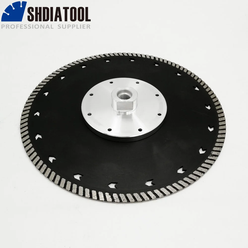 SHDIATOOL 1 قطعة M14 قاطع ماسي طحن القرص المزدوج شفرة المنشار لقطع طحن شحذ الجرانيت الرخام ملموسة