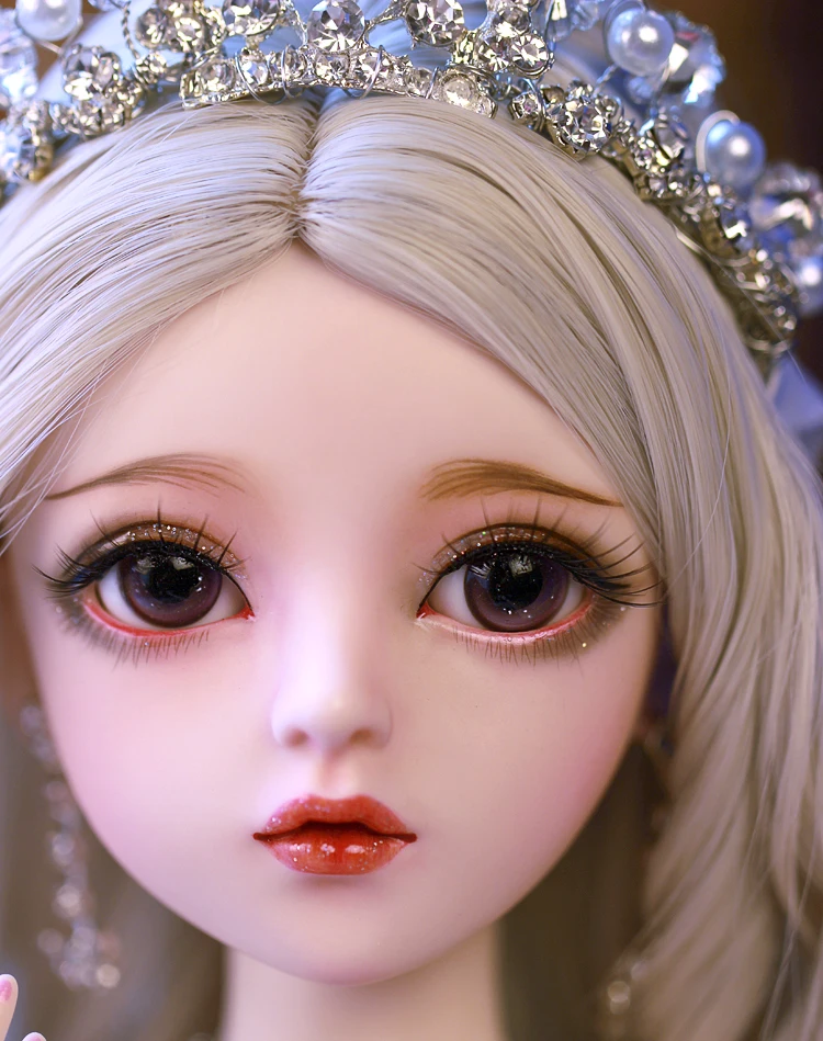 Doll bjd ball jointed bebe reborn gifts for girl  Handpainted makeup fullset Lolita/princess doll  with clothes doll