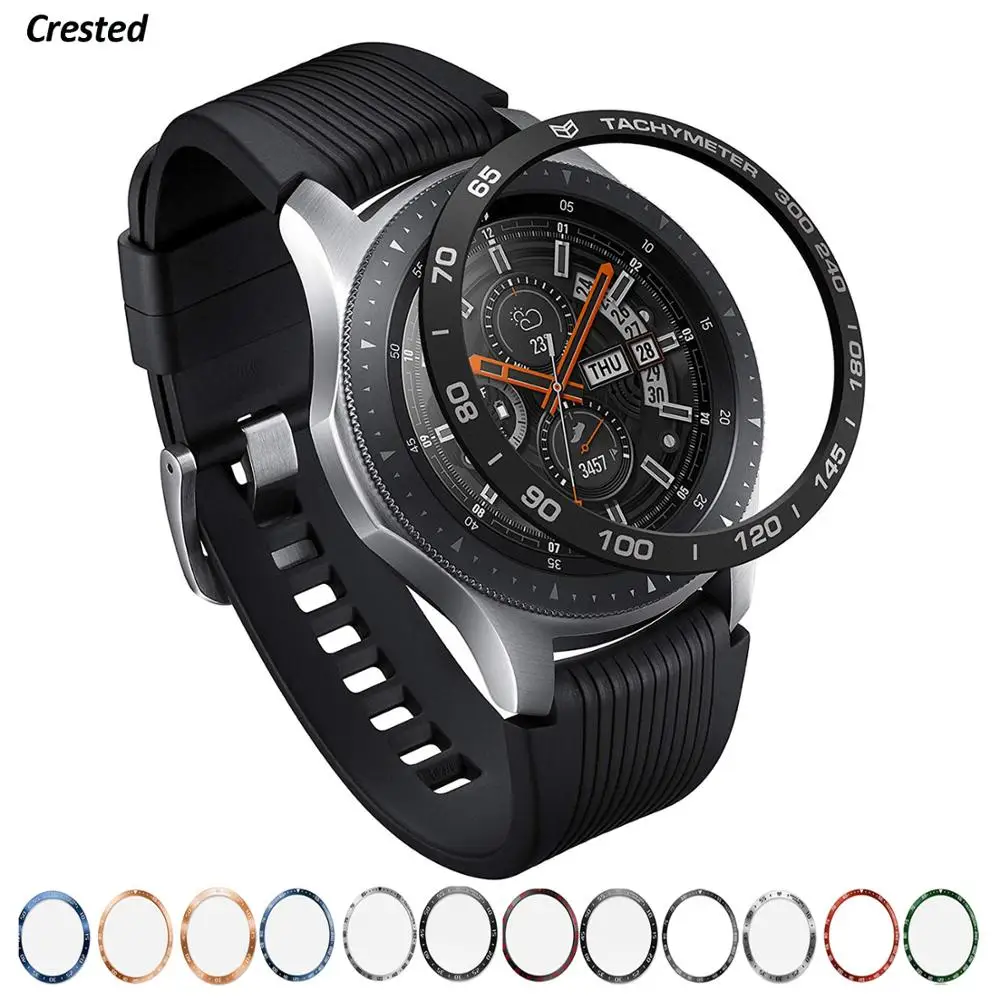 

Case For Samsung Galaxy Watch 46mm/42mm/ 45mm/41mm/Gear S3 Frontier Accessories Sport Protector Cover Galaxy watch 3 Bezel ring