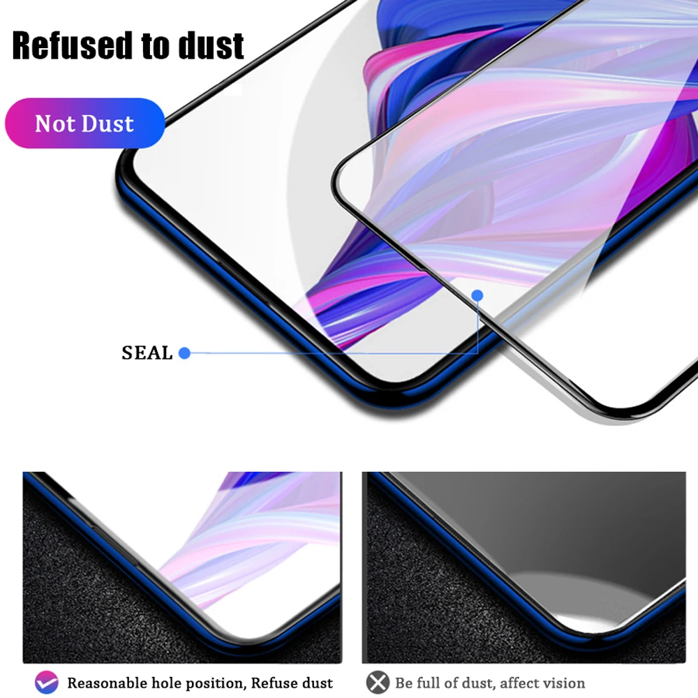 on tempered glass for huawei p smart 2018 plus 2019 phone screen protector for huawei p smart Z protective film glass smartphone