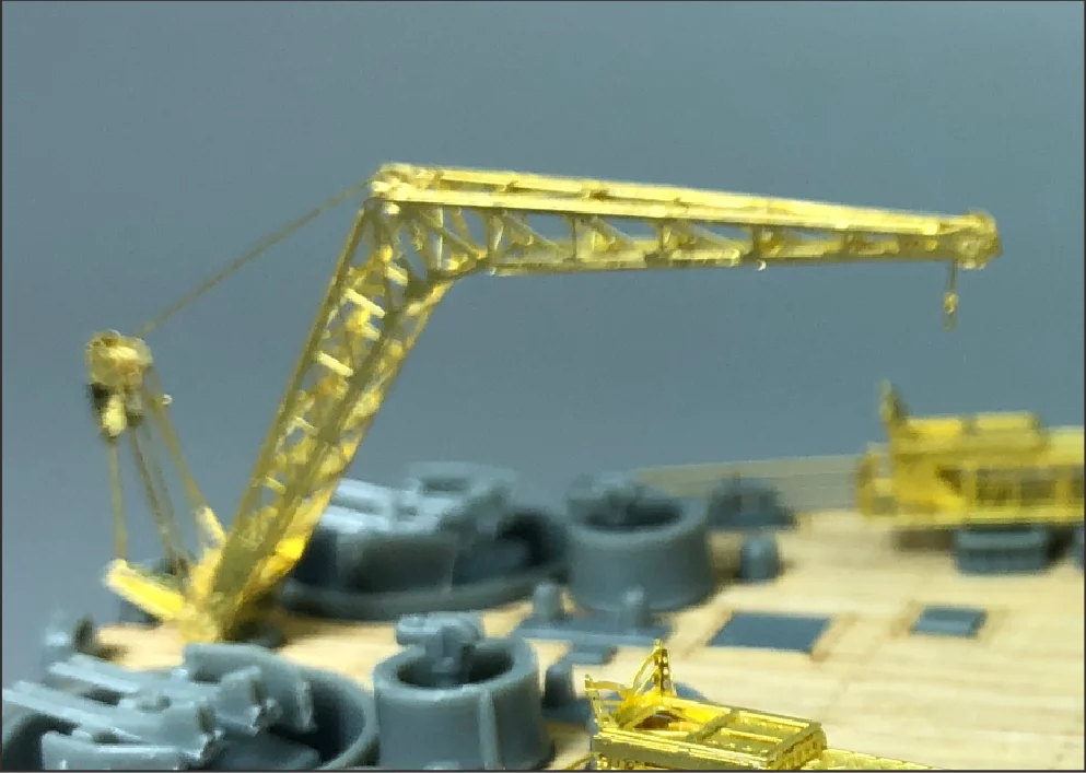 مجموعة ترقية فائقة بمقياس 1/350 لهواية MiniHobby # 80604 BB-63 نموذج سفينة ميسوري CYE014A