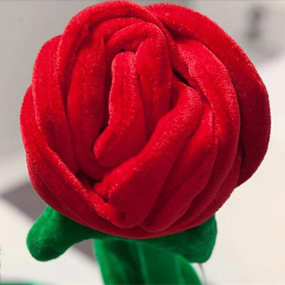 Cute plush toy simulation rose sun flower christmas wedding party home decoration plant plush toy WJ256