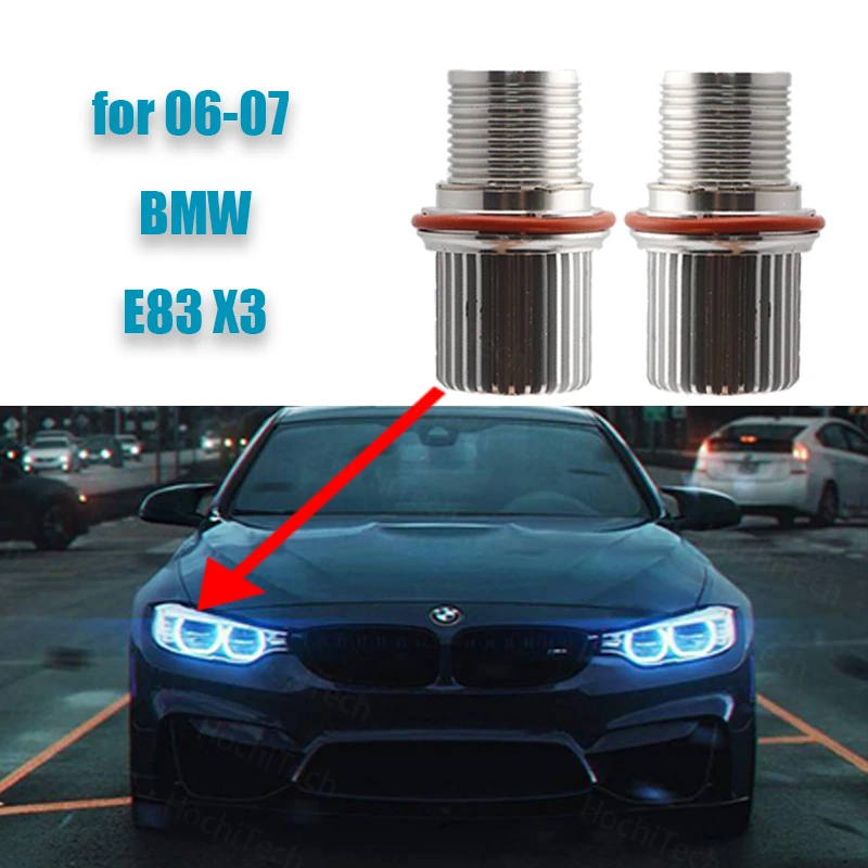 90W 3-year Warraty Ultra Bright 6000K 16 LED IP65 No Error for 06-07 BMW E83 X3 LED angel eyes light