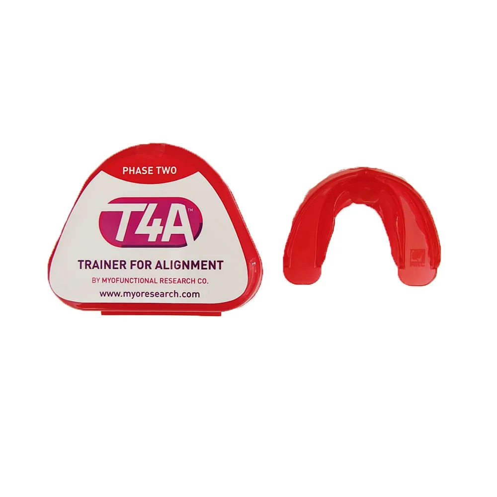 

Good quality Original T4A red hard phase II Dental Orthodontic Appliances Myofunctional