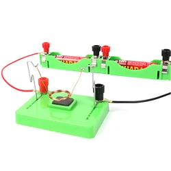 Kit de moteur électrique à courant continu, kit de balançoire électromagnétique, aide à l'expérience physique, jouet éducatif pour écoliers, Science à l'école