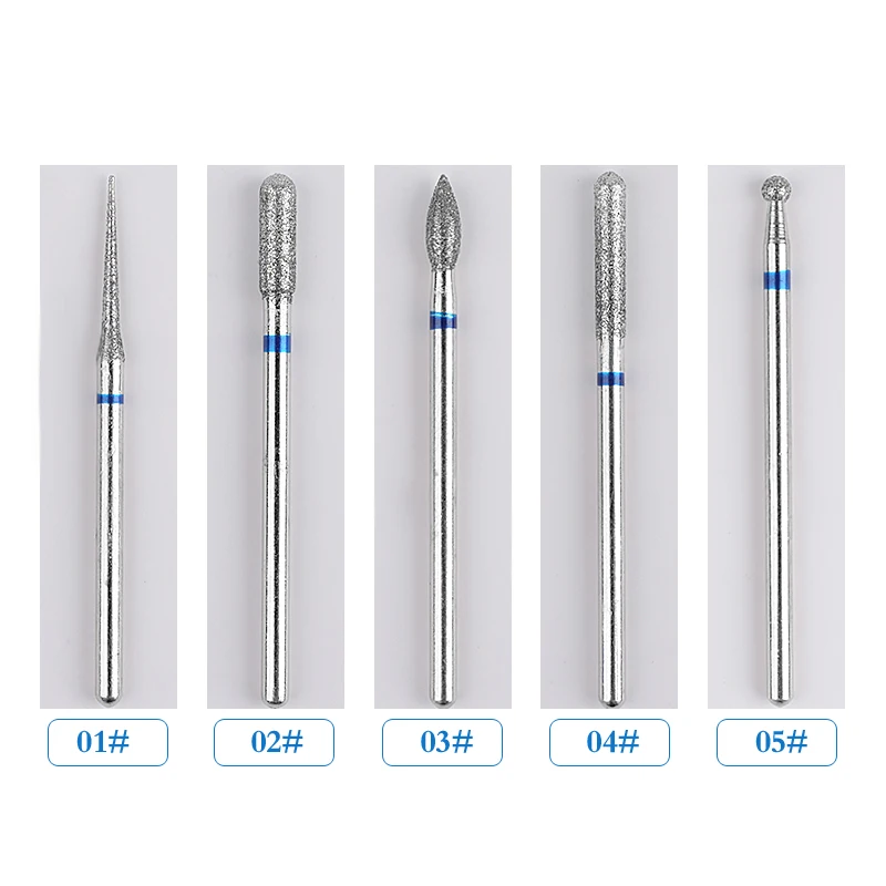 1Pcs Tungsten Steel Drill Bit Nails Accessories 2023 Drill Bits Manicure Tools Paznokcie Akcesoria Embout for Nail Decoration