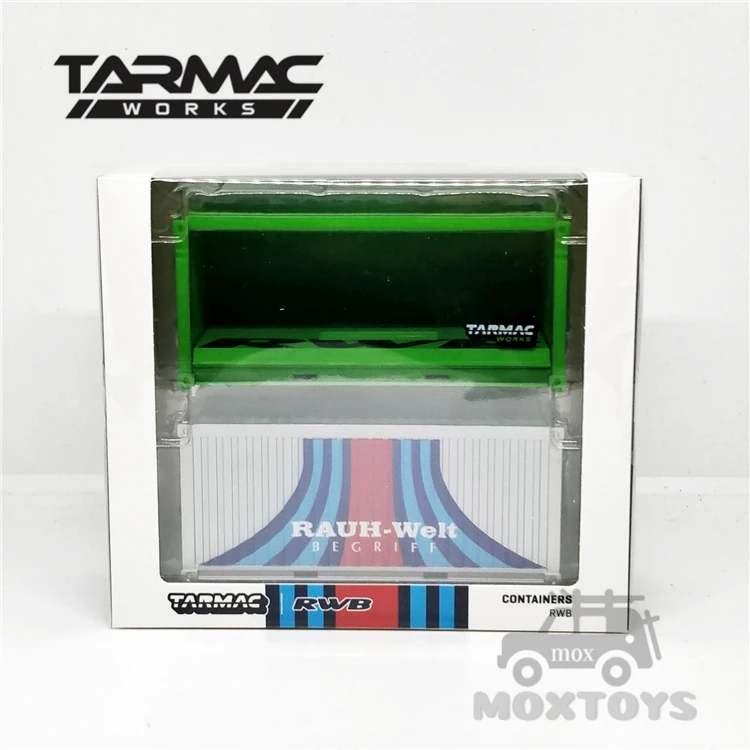 Tarmac works 1:64 Container Base Two Containers RWB Rough Rhythm & Martini