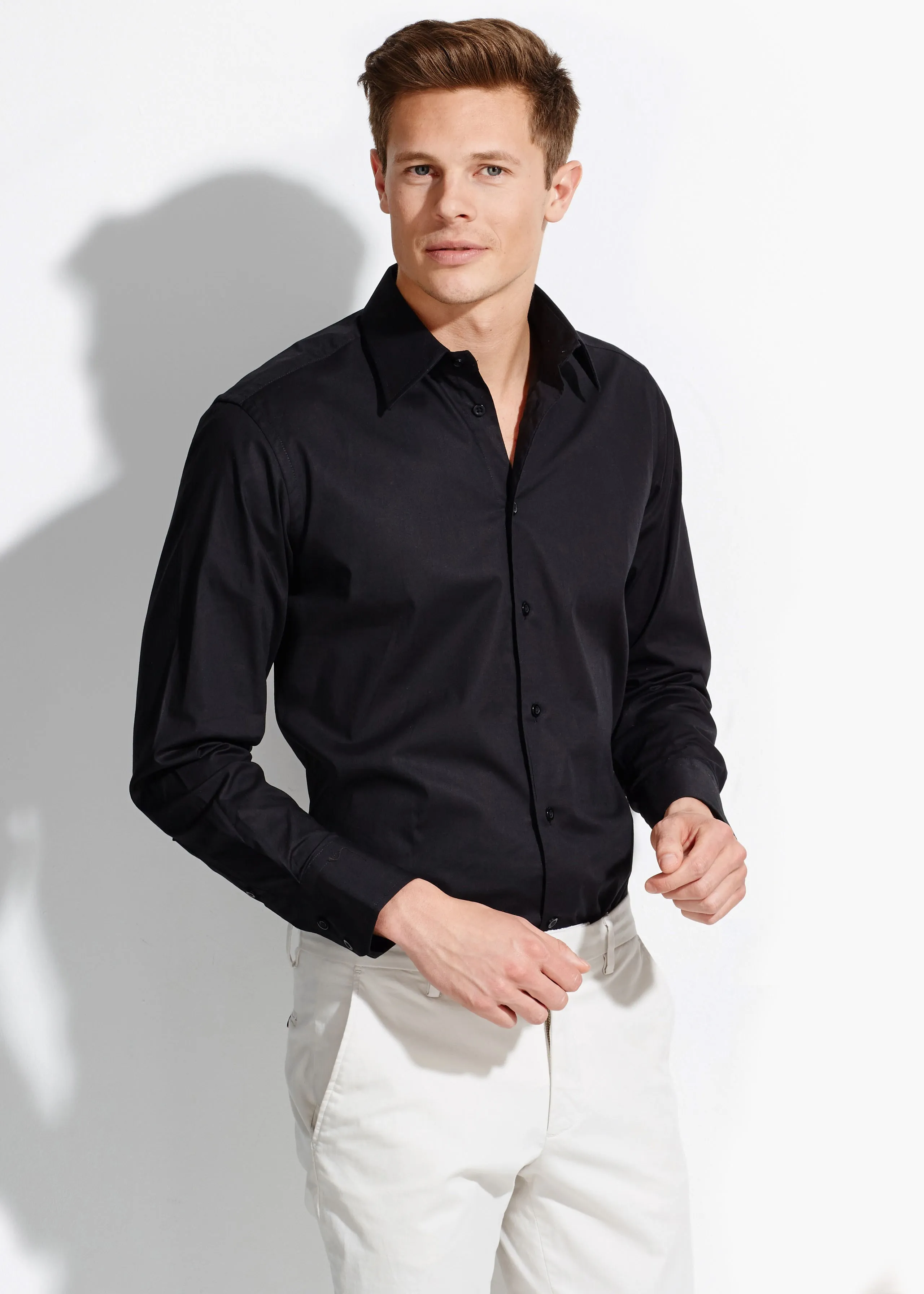 BRIGHTON STRECH-men's E STRECH long sleeve shirt