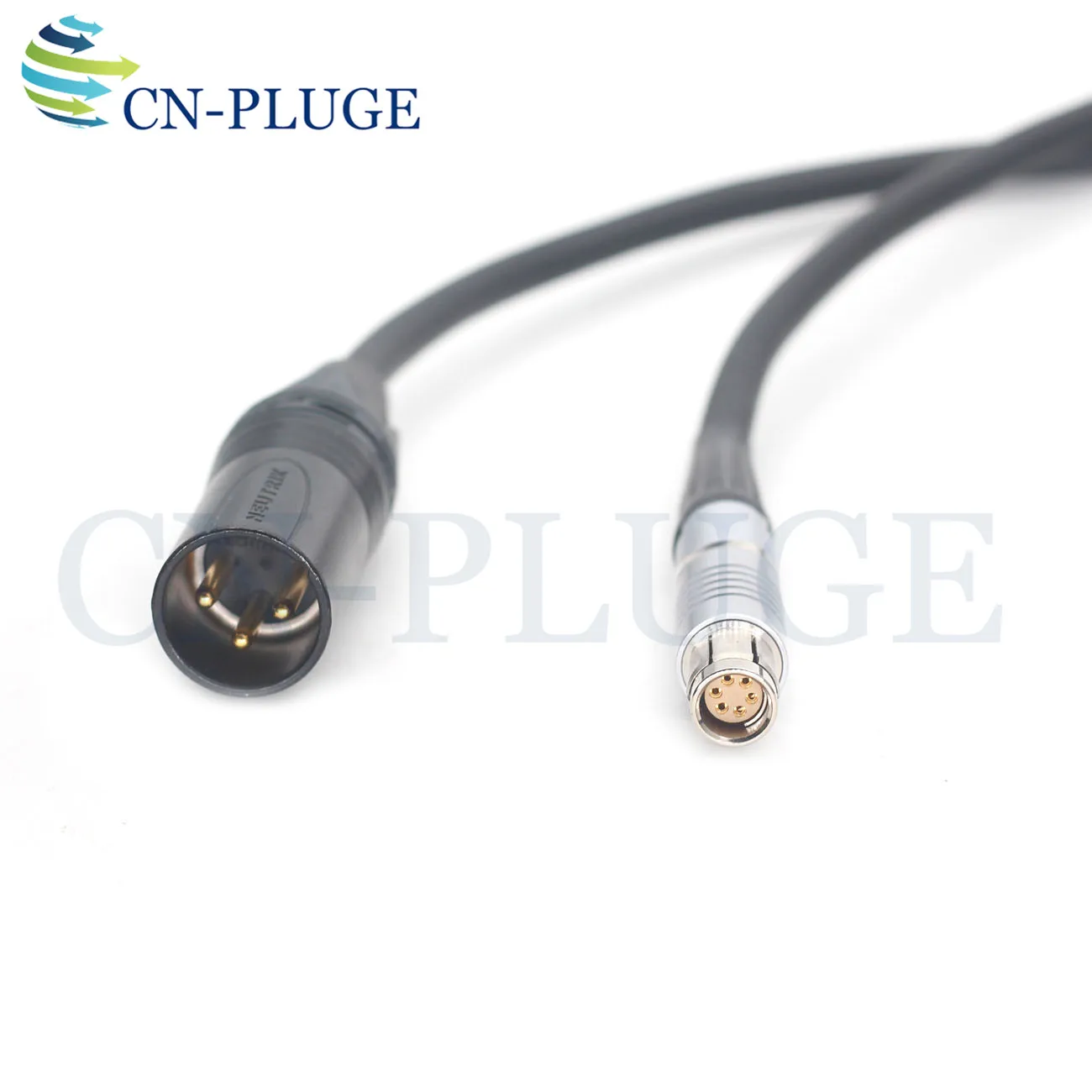 سلك طاقة أنثى XLR3-Pin to Fischer 6-Pin لكاميرا Phantom VEO Series 4k عالية السرعة