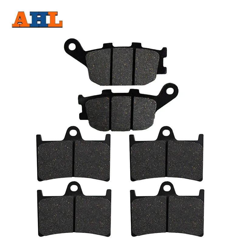 AHL Motorcycle Front Rear Brake Pads for Yamaha FZ6 FZ8 Fazer 8 YZF600 R6 YZFR6S Naked FZ1 Fazer FZS1000 YZF R1 MT07 MT09 Tracer