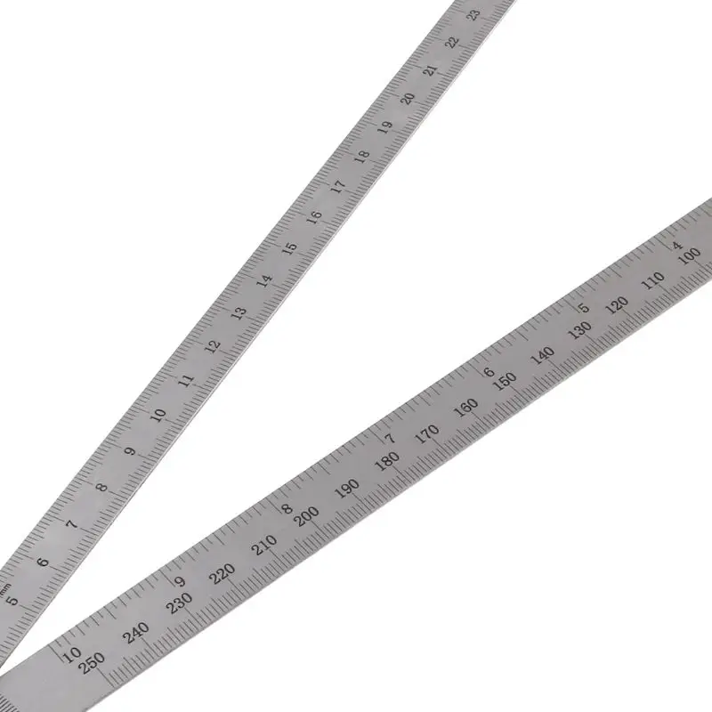 180 Degree Adjustable Protractor Stainless Steel Angle Ruler Measuring Tool