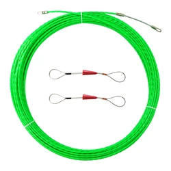 Extractor de Cable eléctrico de 4mm, 10m, 20m, 30m, conducto de cinta de pescado, Kit de enhebrador de pared