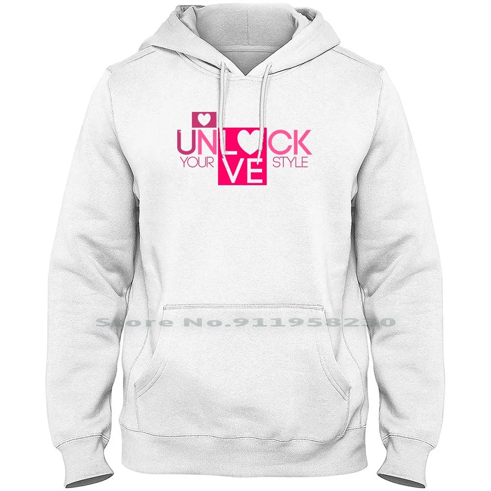 Lock Love Men Women Hoodie Pullover Sweater 6XL Big Size Cotton Fashion Models Famous Some Love Lock Geek Cute Us Me Geek Love