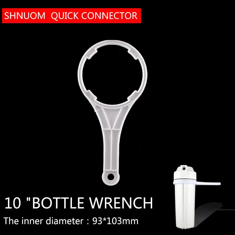 RO Wrench For 10\'\'  Inch Water Filter/Cartridge Housing Reverse Osmosis Aquarium Plastic Spanner Wrench Hand Tool Parts Fitting