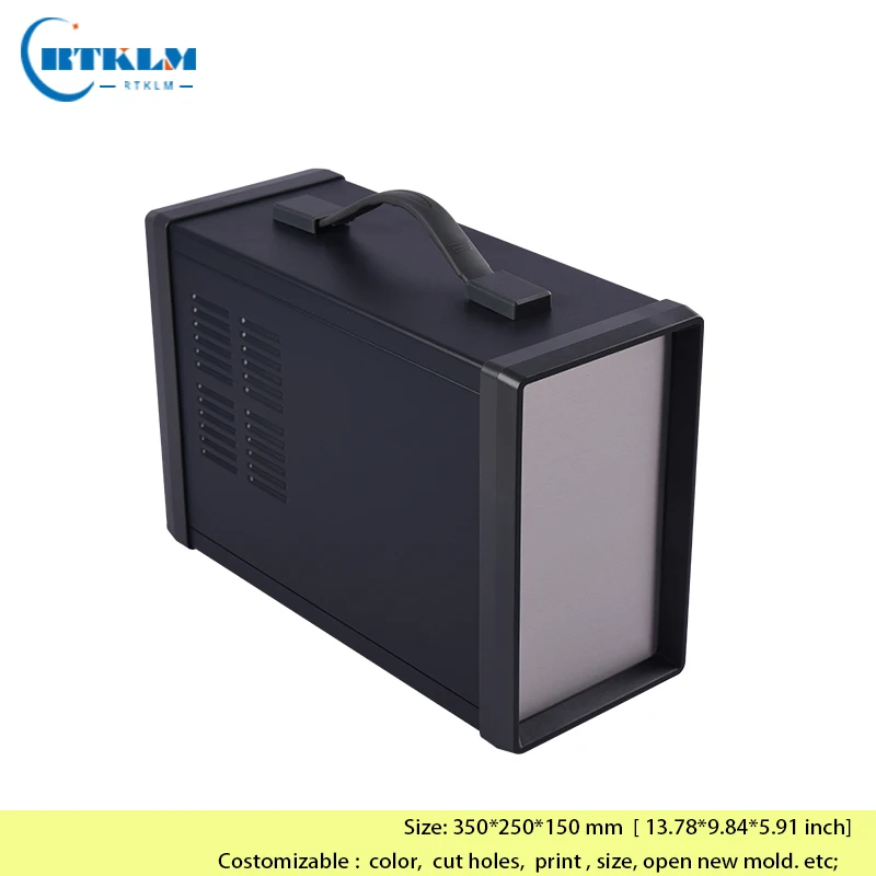 DIY junction box instrument enclosure iron box metal case box electronic housing 350*250*150mm