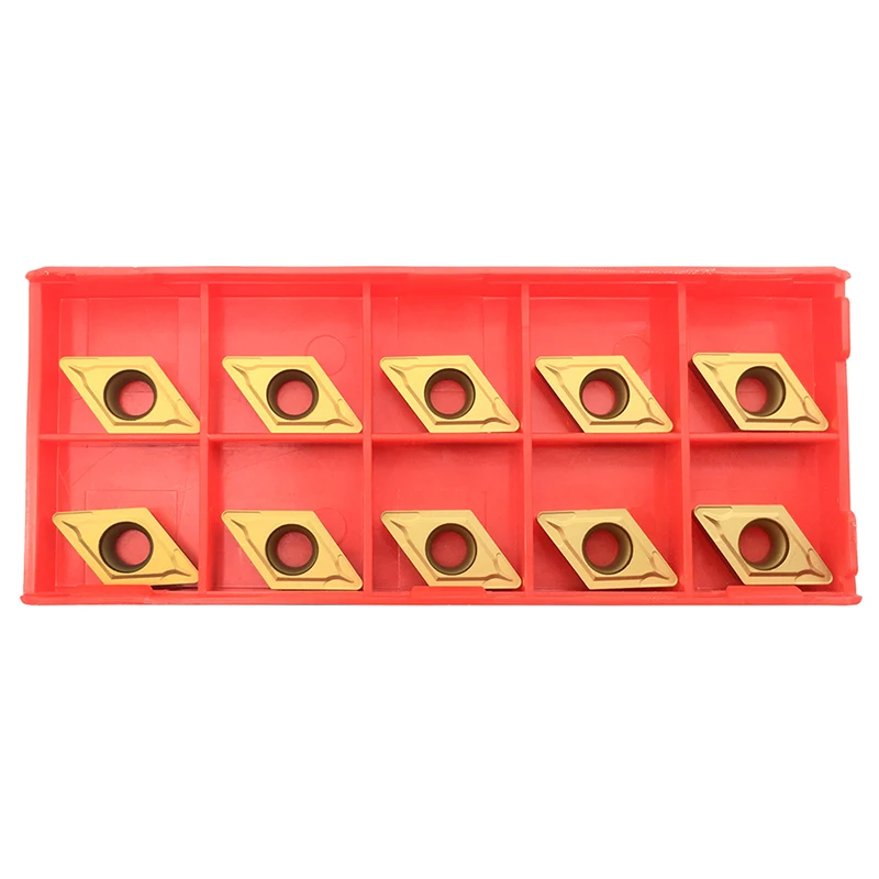 10 قطعة DCMT11T308 أماه PC4025 عالية الجودة كربيد الخارجية تحول أداة DCMT 11T308 CNC مخرطة القاطع أداة ل الصلب الصلب