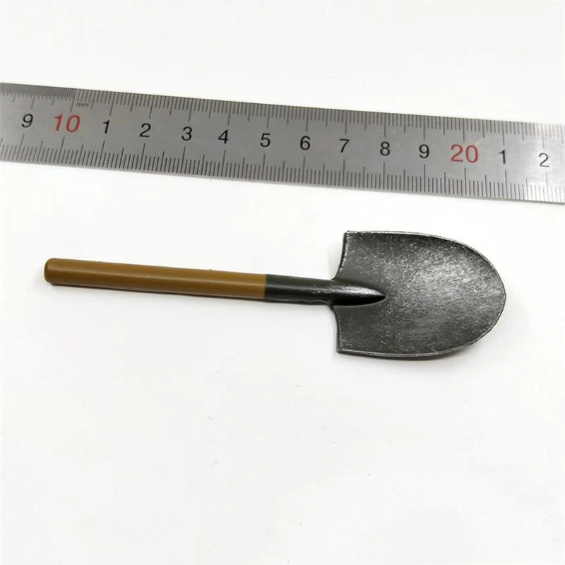 Hot Sales 1/6th WWII Soldier Spade Shovel Model Of Mini Times Toy M023 Models For Usual 12 inch Doll Action Collectable