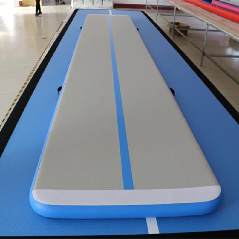 Matelas Gonflable de 8x1x0.2m, Bon Marché, pour Gym, Piste d'Air à Vendre, Livraison Gratuite