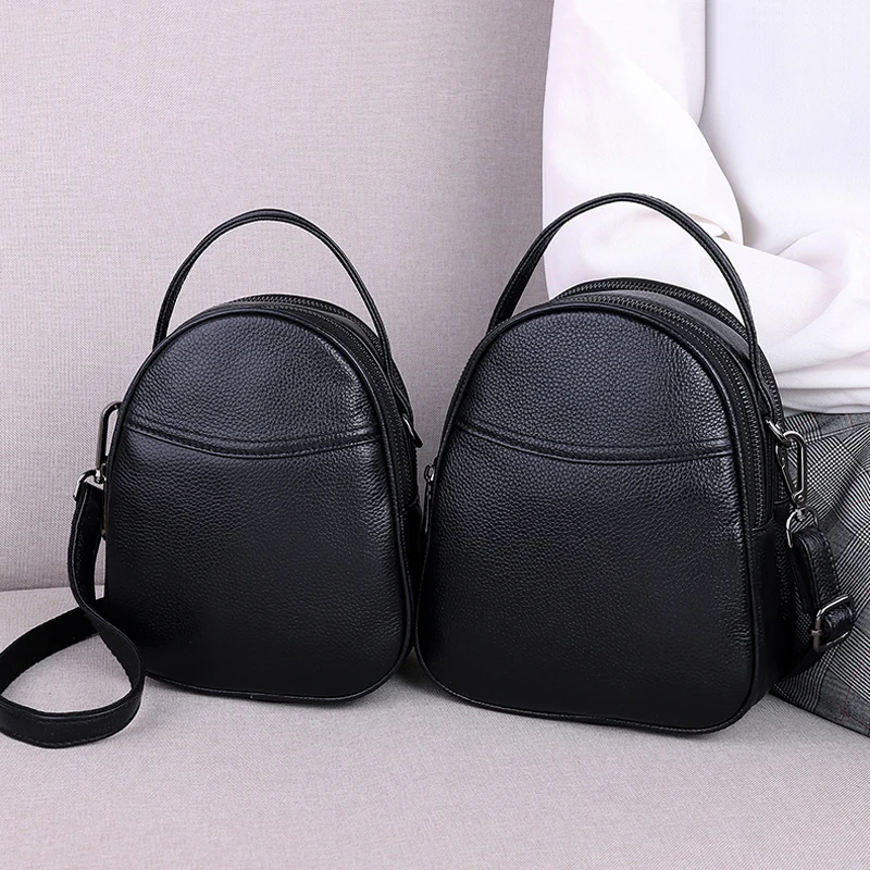 

Fashion Genuine Leather Bag Women Crossbody Bags Ladies Small Shoulder Bag Luxury Messenger Bags Female Handbag Party Tote Purse