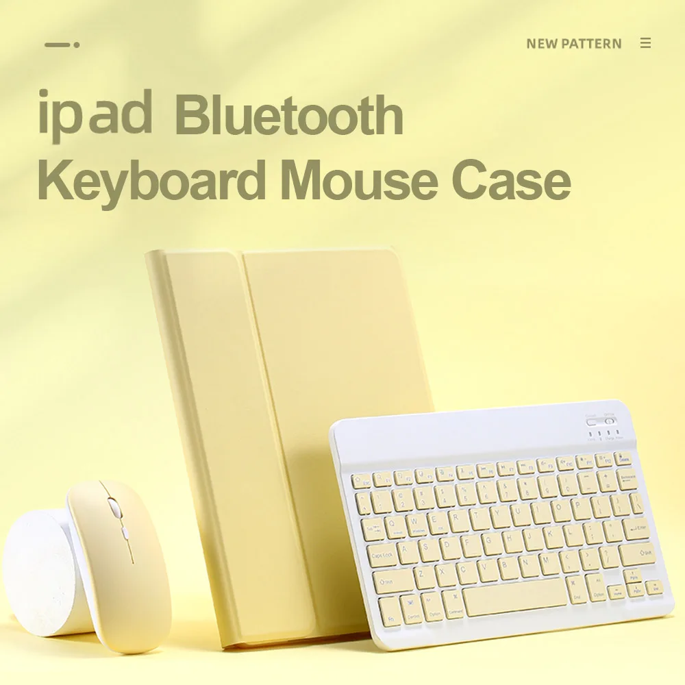 Keyboard mouse Case For iPad 9th 10.2 2019 Air 3 10.5 9.7 2018 Case Keyboard funda for iPad mini 6 8.3 Pro 11 2021 Cover