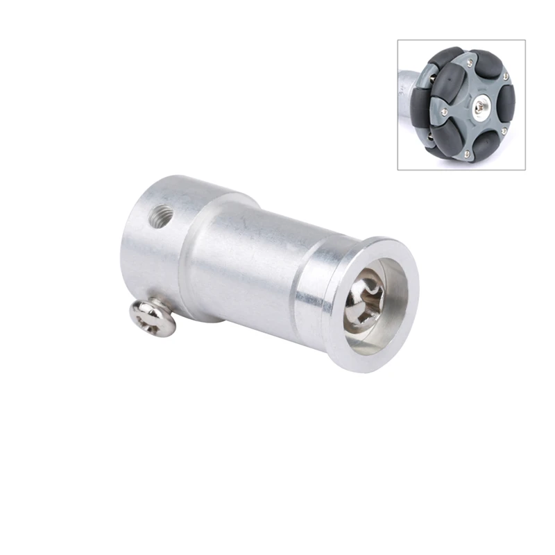 

HUB Coupling 4/5/6/8mm Aluminum Alloy Omnidirectional Wheel DIY Car Motor Connector