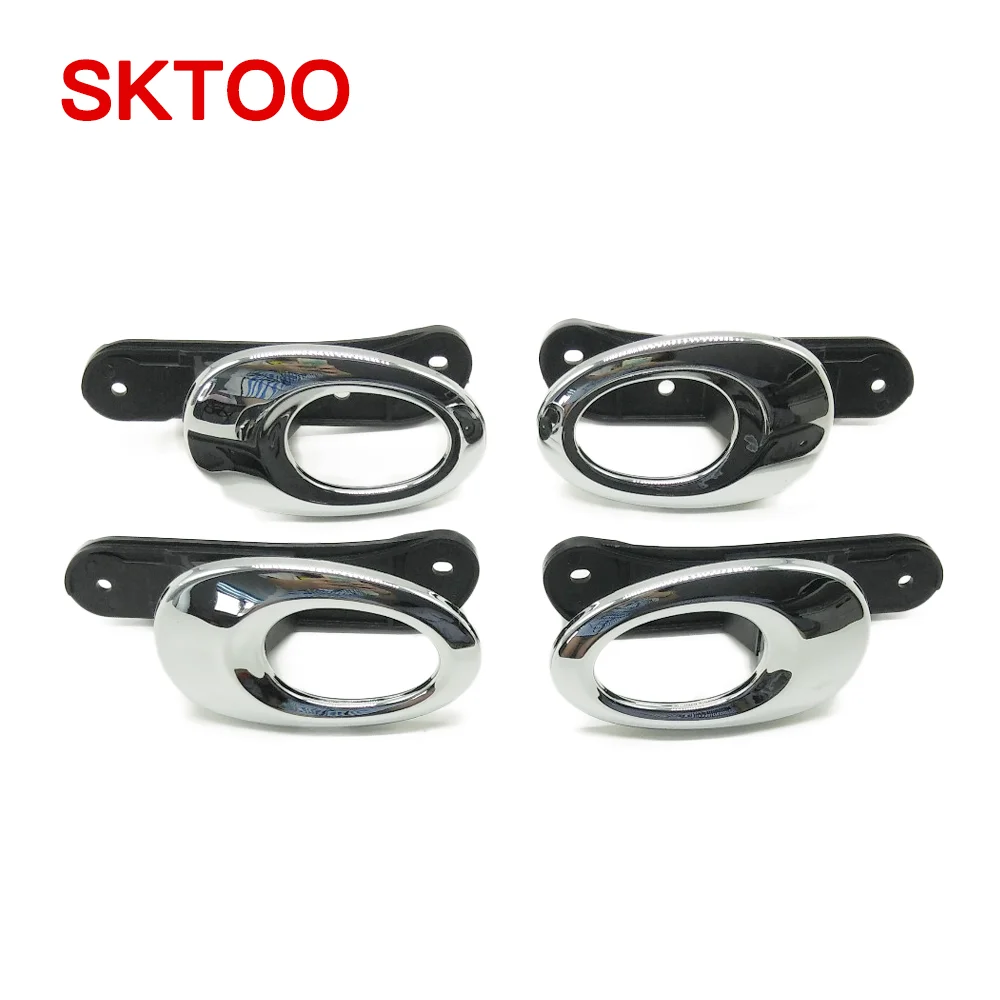 SKTOO 4pcs for Lifan 330 door handle inner door handle electroplating door handle