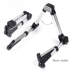 AROMA AGS-08 Folding Adjustable Universal String Instrument Guitar Stand Durable Instrument stand