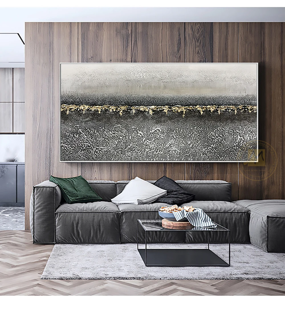 

Large abstract painting canvas art decorative painting hand painted canvas oil painting Pink wall pictures for living room