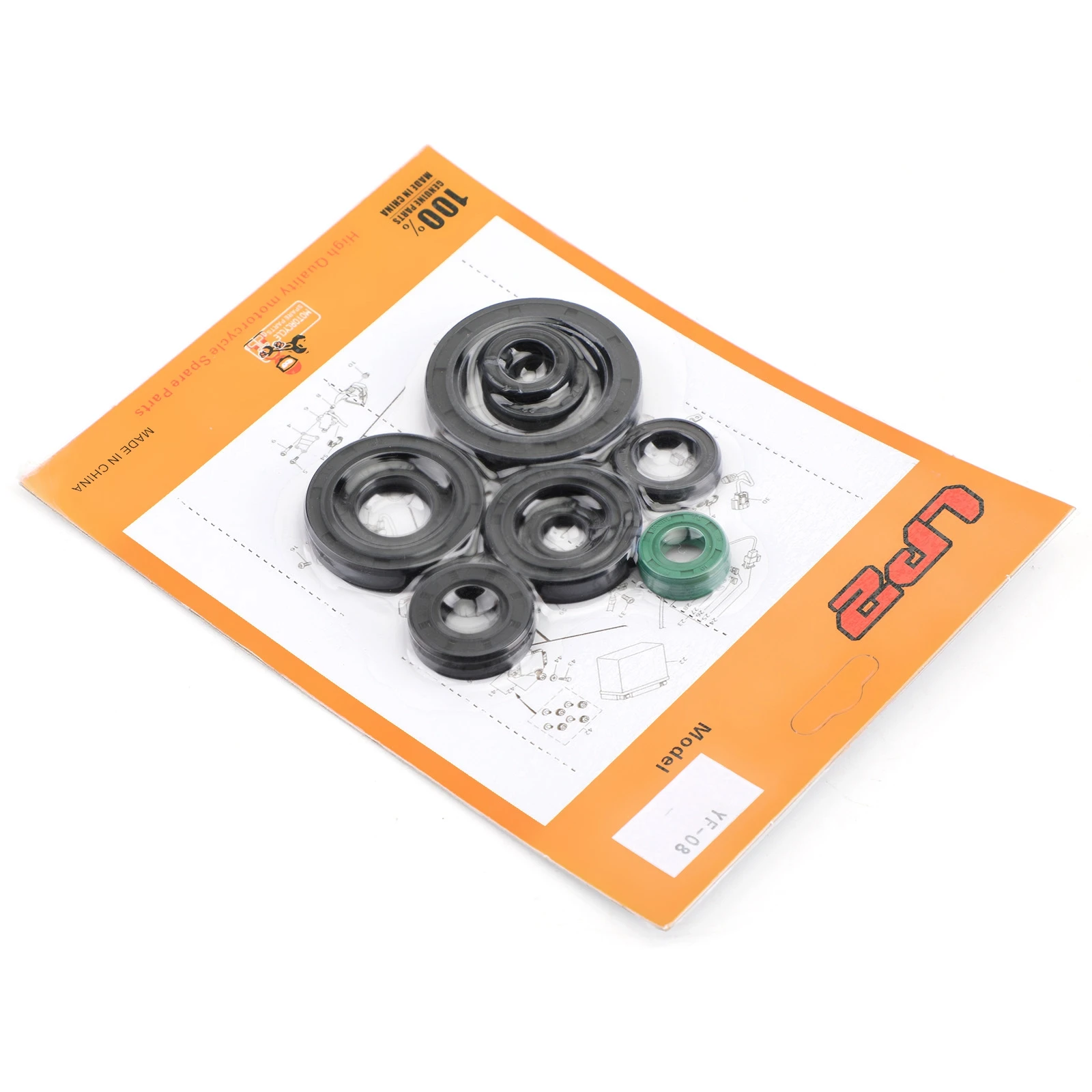 Artudatech Engine Oil Seal Kit Set for Honda CR125R CR 125 R 125R 1987 1988 1989 1990 1991 1992 1993 1994 1995 1996 1997-2003 - view 5
