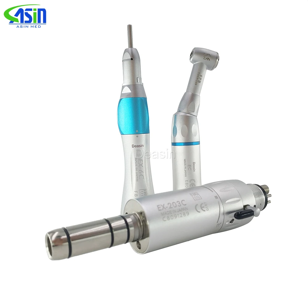 Dental Handpiece Endomo Materials Dentistry Odontologia Low Speed Air Turbine Straight Contra Angle Air Motor