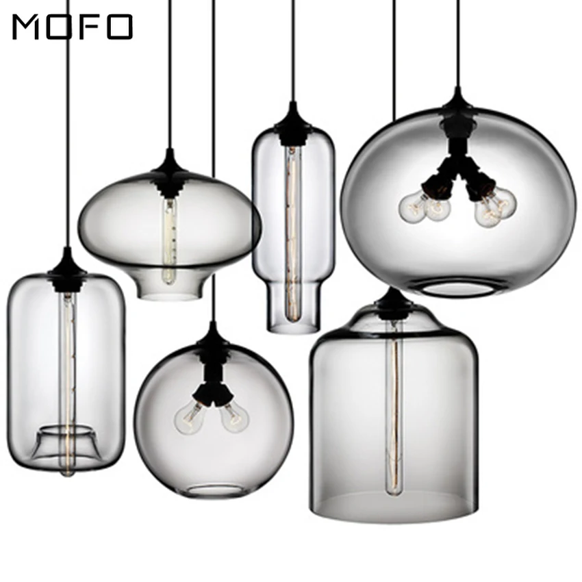 

Современные стеклянные подвесные светильники, скандинавские светодиодные подвесные светильники, светильники для комнаты, ресторана, спальни, светильник для бара, внутреннее освещение для гостиной