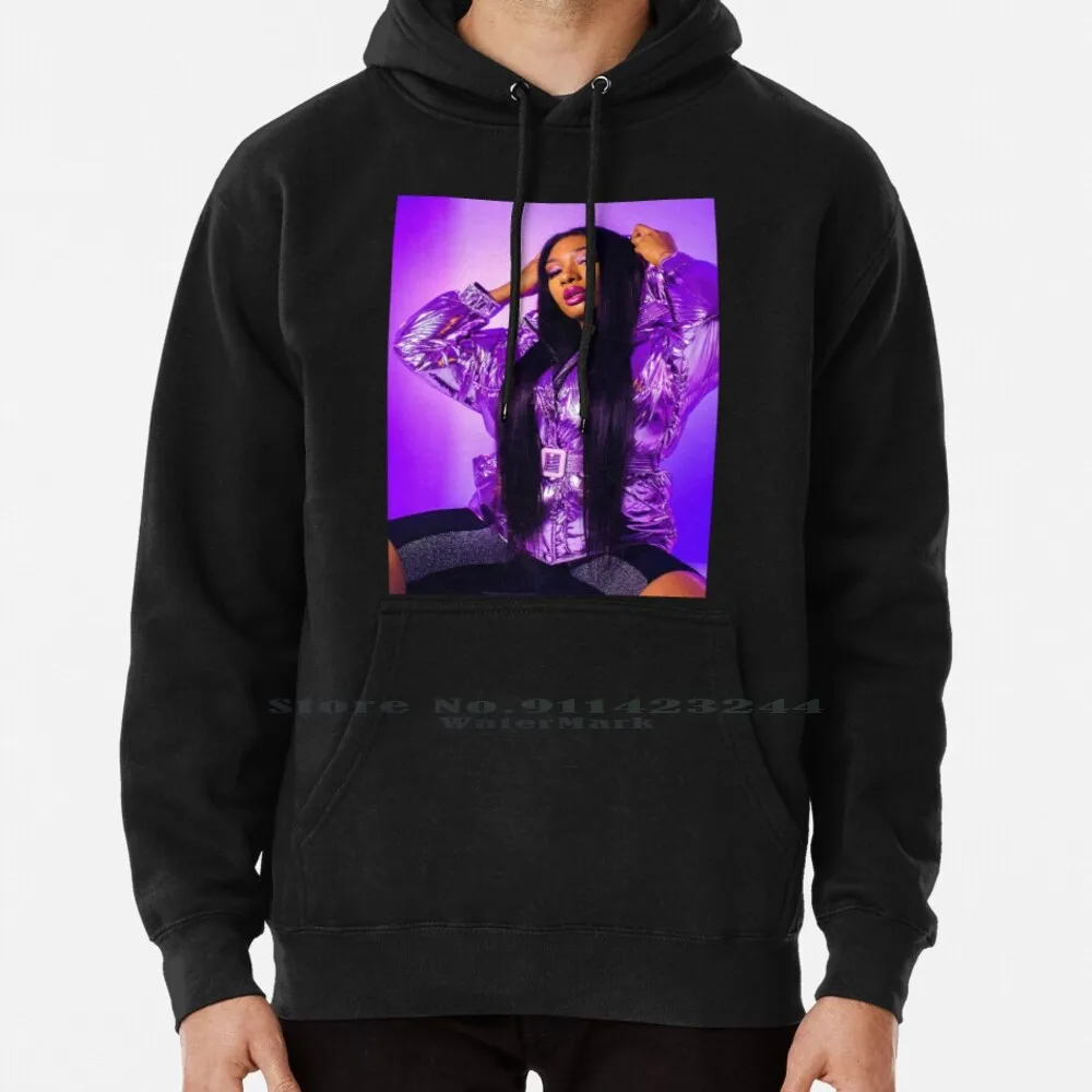 

Pose In The Purple Hoodie Sweater 6xl Cotton Meg The Stallion Good News Good News Megan Thee Stallion Megan Thee Stallion New