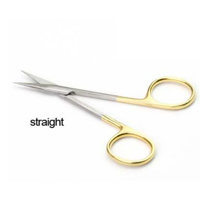 9.5CM Ordinary Cheap Medical Surgical Eye Scissors Beauty Scissors Cut Tissue Scissors