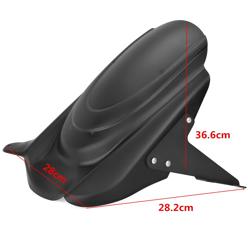 Black Mudguard For KAWASAKI Versys 650 KLE650 2014-2020 Splash Guard Motorcycle Rear Wheel Fender Cover