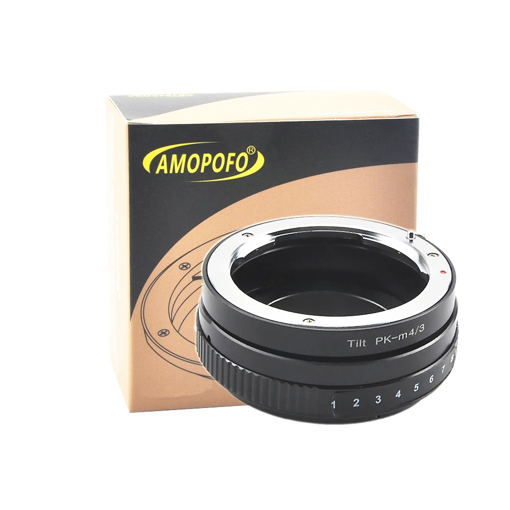 محول عدسة مائل PK إلى M4/3 ، عدسة Pentax P/K إلى Micro 4/3(MFT ، M4/3) ، كاميرا محمولة ، مثل Olympus EP1 ، EP2 ، EP3 ، EPL1 EPL2 ، EP