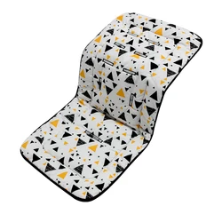 Hot batch Baby Stroller Seat Pad Criança Pushchair Car Cart Chair Seat Colchão Macio Crianças Trolley Acessórios Baby Stroller Cushio