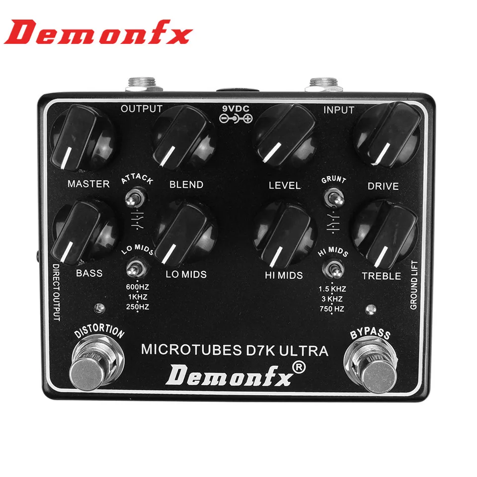 【新品】 Demonfx MICROTUBES A7K DemonFX Microtube A7K Bass Preamp Pedal | eBay