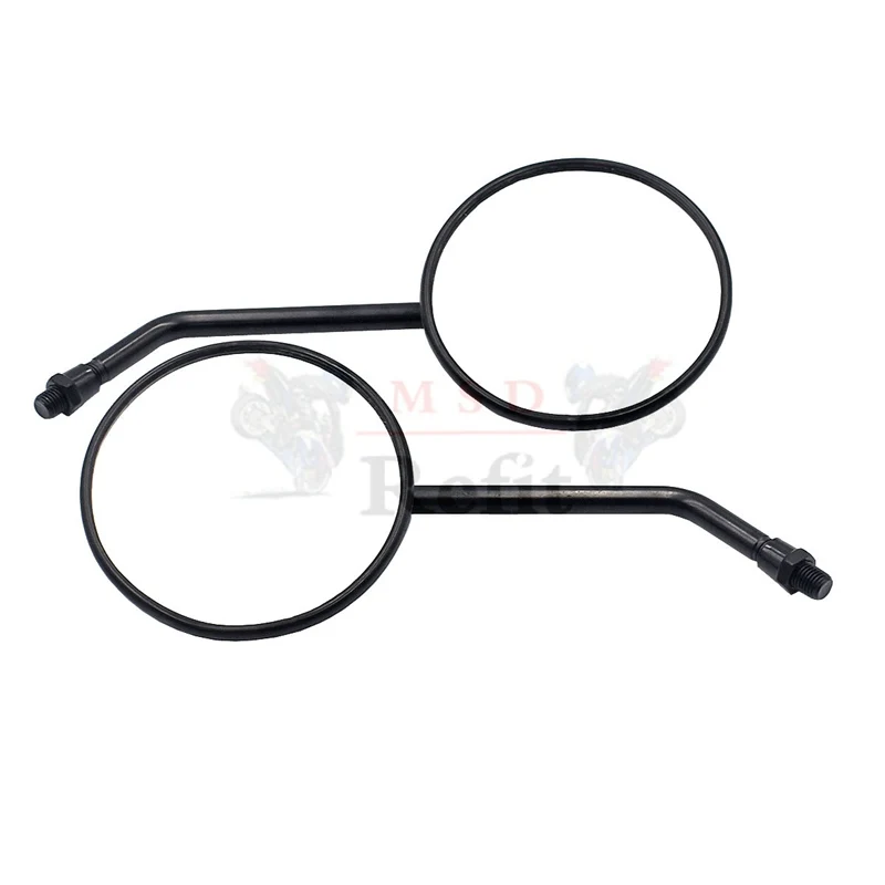 10mm Motorcycle Rearview mirrors round Side mirror For Yamaha TTR 125 250 600 TTR250 TW225 TW200