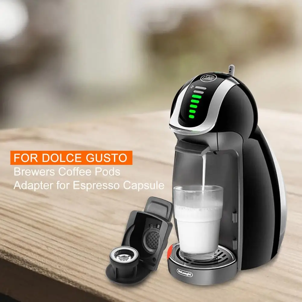 Coffee Machine For Dolce Gusto Brewers Reusable Coffee Capsule Adapter For Espresso Capsule Crema Maker