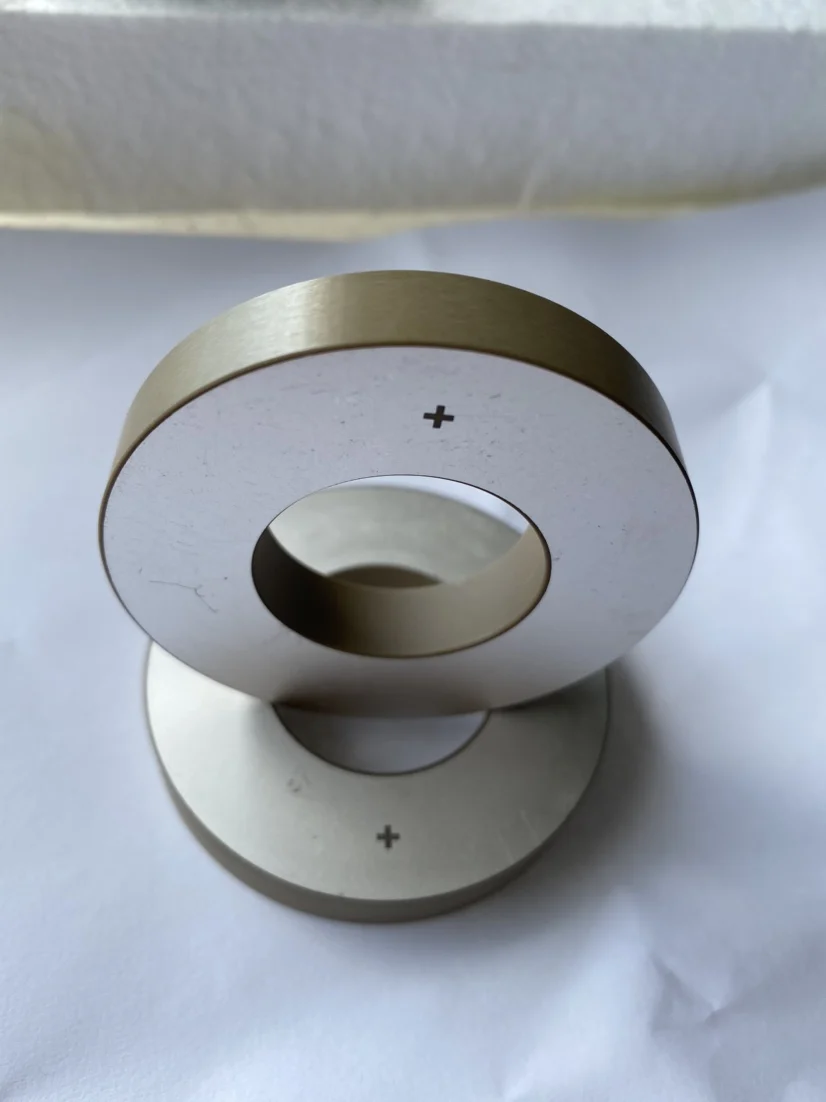 20k15k Piezoelectric Ceramic Sheet Ring Transducer Ultrasonic Vibrator Generator Electrode Sheet Wafer P8