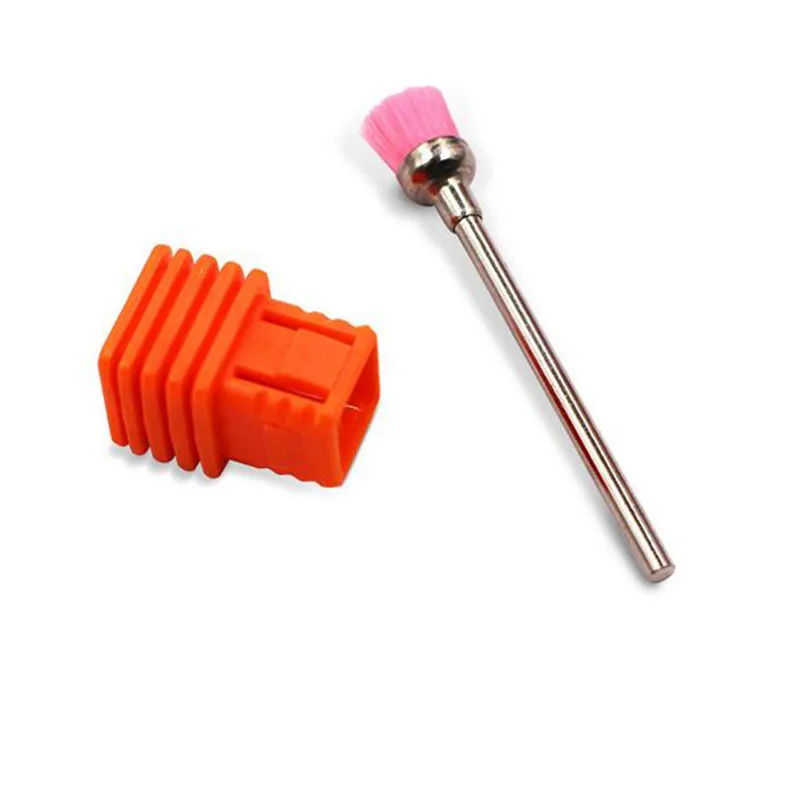 1 pz spazzola per unghie punta per trapano per Manicure elettrico accessorio per macchina taglierina per Manicure elettrica lime per unghie strumento per unghie in ceramica