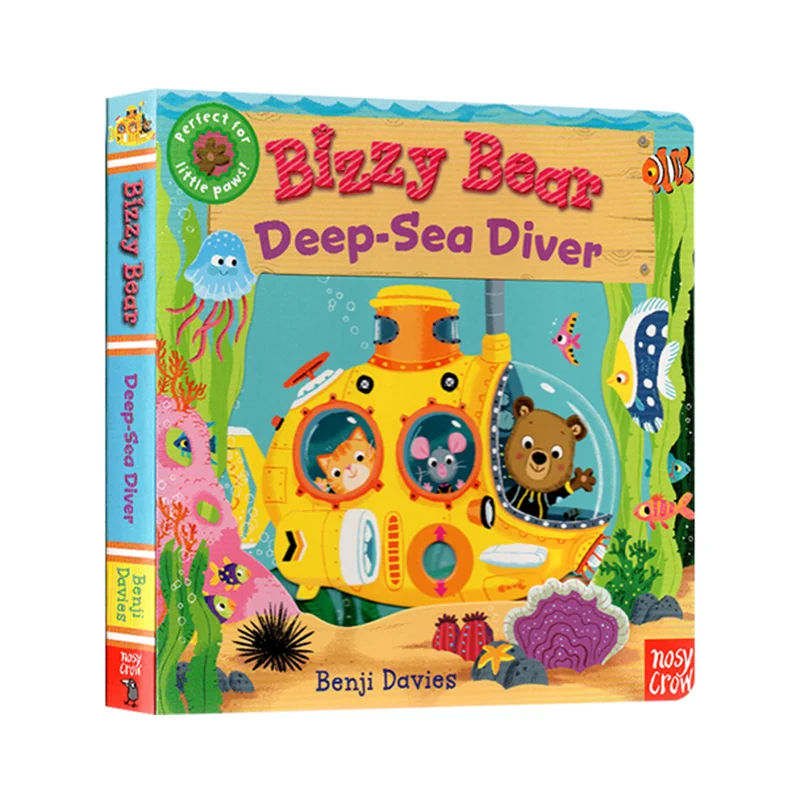 

Bizzy Bear Deep Sea Diver English Picture Book Early Education Reading Enlightenment Book Children Toys