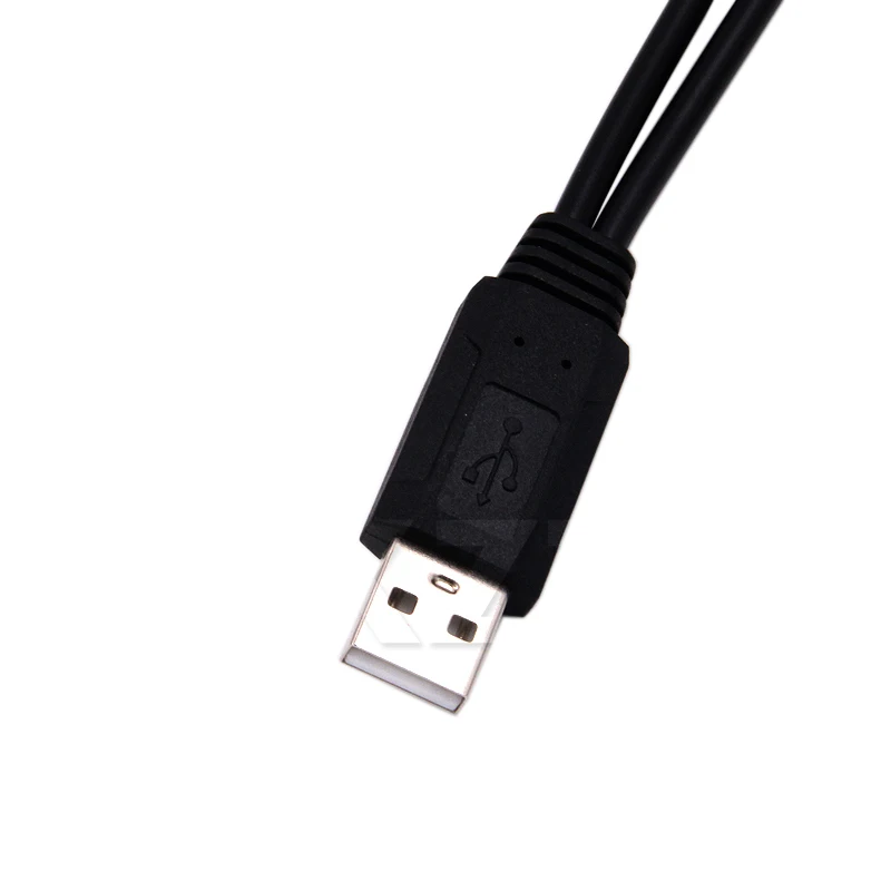 2 in 1 USB maschio a 2x Micro Y Splitter cavo di ricarica per trasferimento dati USB2.0 per smartphone Android Tablet Dual Micro USB