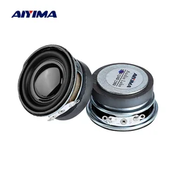 AIYIMA 2Pcs 1.5Inch Audio Portable Speakers 4Ohm 3W Full Range Speaker DIY Stereo Home Theater Woofer Loudspeaker