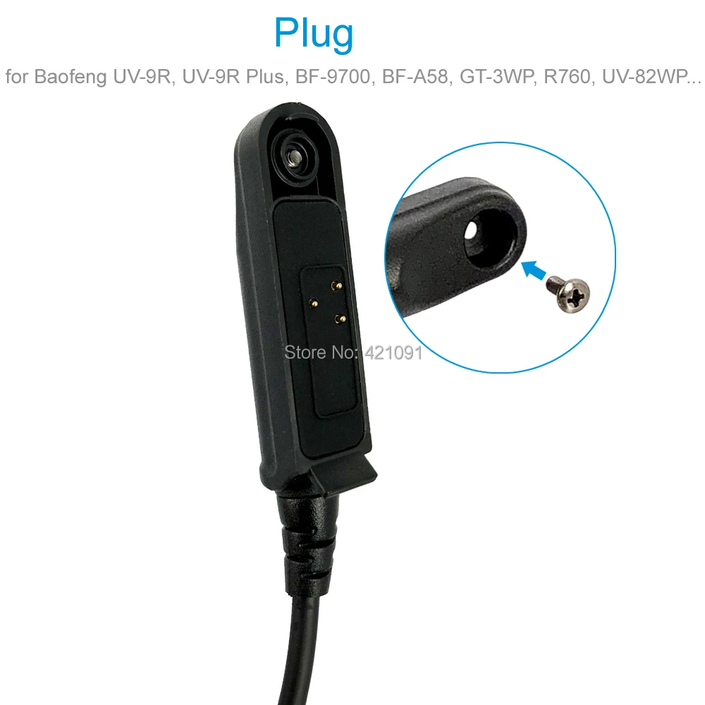 Cabo de programação usb ftdi, cabo de programação para baofeng gêmea