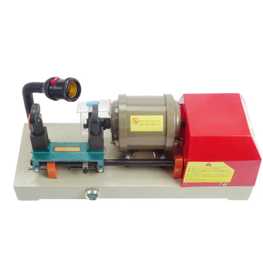 Horizontal Cutter Cutting Engrave Duplicating Copy Machine Key Guide Reproducer Reproducing 220V