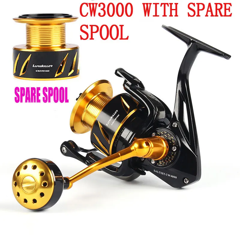 lure killer 16w リールballbearing 0.3号 500m Lurekiller Full metal spinning reel jigging reel fishing saltwater