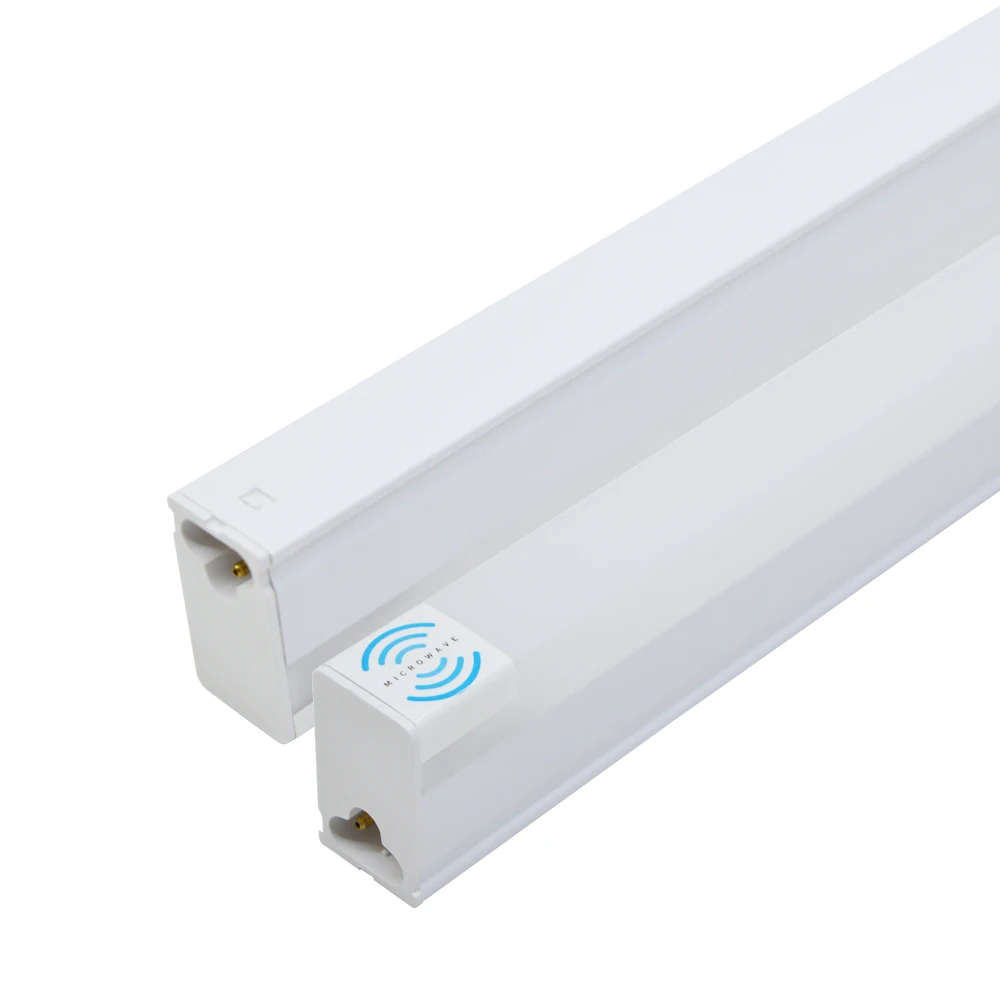 T5 LED Fluorescent Direct install Integrated LED Lamp 30cm 60cm T5 LED Tube Light Microwave sensor LED  Tubo 220/240V EU US Plug