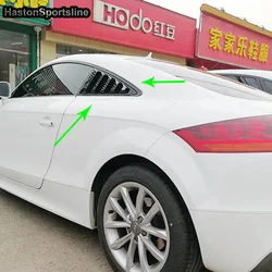 TT Auto Car Side Window Air Vent intake Decoration Trims For Audi TT 2008-2014 Car Accessories